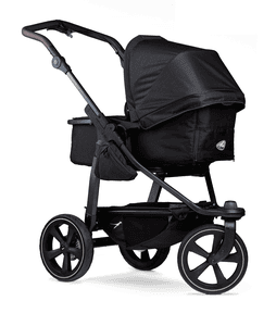 Kombikinderwagen Mono 2 mit Luftkammer Radset schwarz