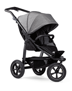 Sportkinderwagen Mono 2  mit Luftrad Set premium grau