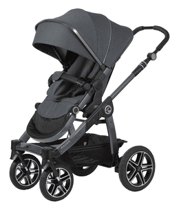 Stroller Racer GTX med håndbrems Causal Collection blå stein (908) Rammefarge platina