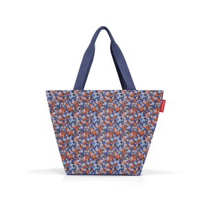 shopper m viola blauw