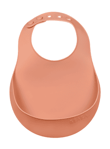 Silikon Bib - Terracotta