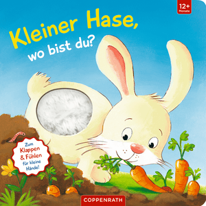 Mein 1. Guckloch-Fühlbuch: Kleiner Hase, wo bist du? (Fühlen&begreifen)