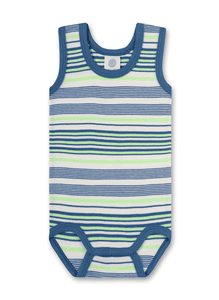 Body blau gestreift