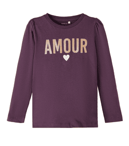 Langarmshirt Nmfronjas Hortensia