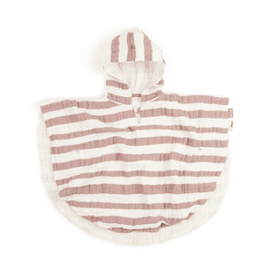 Zwemponcho Stripes Roze