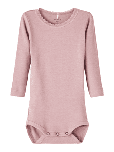 Nbfkab Deauville Mauve Bodysuit met lange mouwen