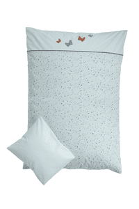 Be Be 's Collectie Beddengoed 3D Vlinder Mint 100 x 135 cm