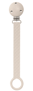 Speenkoord Scallop silicone, Sand