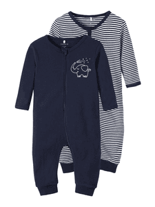 Schlafoverall 2er Pack Dark Sapphire