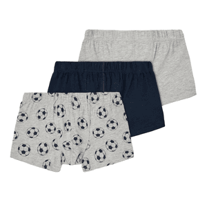 Boxer shorts Paquete de 3 Gris Melange