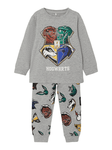 Schlafanzug Harry Potter Nmmobelix Grey Melange