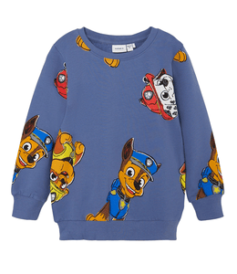 Sweat-shirt Paw Patrol Nmmodder Bijou Blue