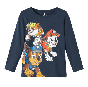 Langarmshirt Paw Patrol Nmmodmu Dark Sapphire