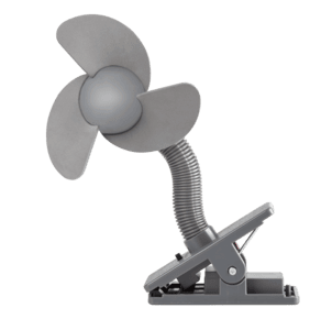 Kinderwagen Ventilator Grau