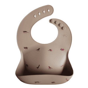 Silikon Bib Brown Safari