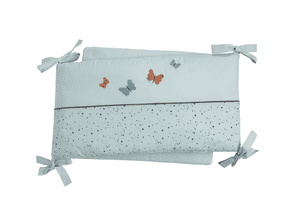 Be Be 's Collection Nestchen 3D Schmetterling Mint 35x190 cm