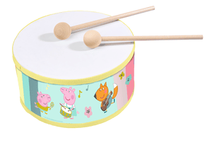 Jouet musical tambour Peppa Pig 20 cm