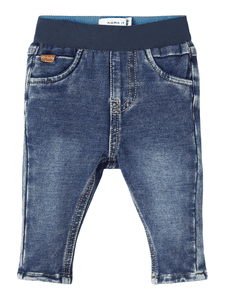 Sweatjeans Nbmsilas Dark Blue Denim