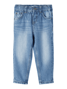 Tapered Jeans Nmnsydney Medium Blauw Denim