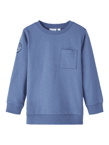 Sweatshirt Nmmvimono Bijou Blauw