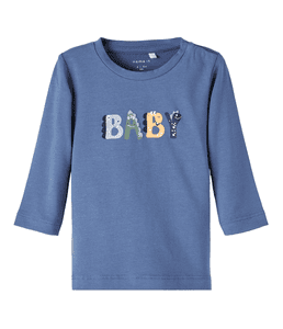 Langarmshirt Nbmticard Bijou Blue
