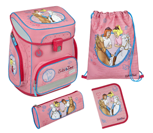 EasyFit Schulranzen-Set Bibi & Tina, 5-teilig
