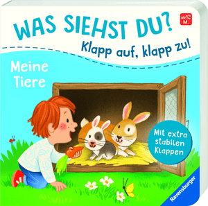 Was siehst du? Klapp auf, klapp zu! Meine Tiere