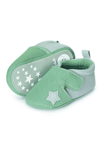 Scarpa gattonante per bambini verde