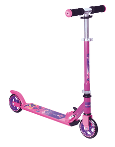 Trottinette enfant 2 roues pliable aluminium 125 mm, rose