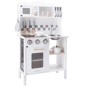 Cucina giocattolo - Modern con piano cottura bianco