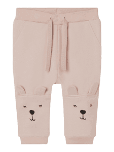 Pantalon sweat Nbfbaline Rose Smoke