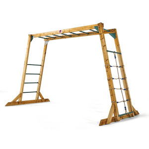 Wooden play struktur Monkey Bars