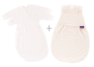Sacco nanna 3 pezzi, Liebmich Twister beige