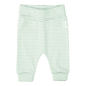 Leggings soft green stripete