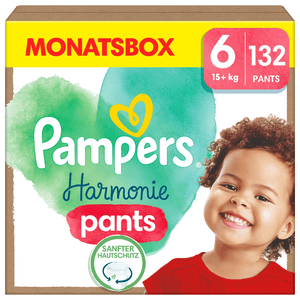 Harmonie Pants storlek 6, 15 kg+, månadslåda (1x132 blöjor)