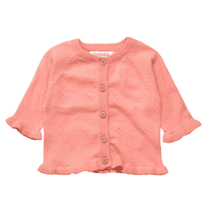 Strickjacke peach
