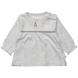 Tunika soft grey gestreift