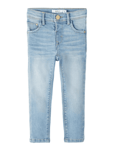 Jeans Nmfpolly Light Blauw Denim