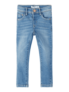 Jeans Nmfpolly Medium Blå Denim