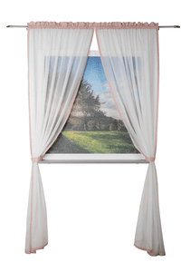 BeBes Collection Rideaux princesse 2023 100x240 cm lot de 2