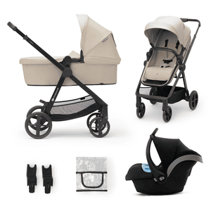 Kinderwagen NEWLY 3 in 1 sand beige