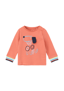 Langarmshirt orange