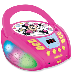 Minnie Bluetooth CD-Spieler mit Lichteffekten