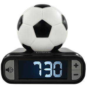Fussball Wecker mit 3D Nachtlicht-Figur
