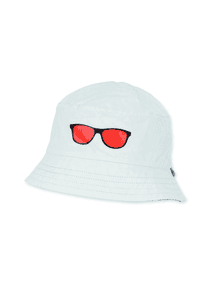 Odwracalna czapka wędkarska Okulary niebieskie