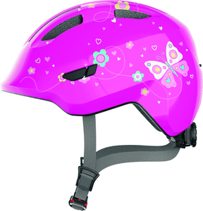 Casco bicicleta SMILE Y 3.0 rosa mariposa-S