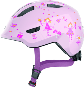 Casque de vélo enfant SMILEY 3.0 T.S rose princesse