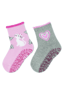 Glitzer Flitzer AIR Doppelpack Katze/Herz rosa
