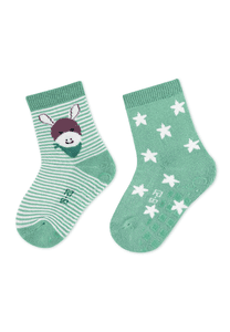 Chaussettes ABS pack de deux Emmi vert