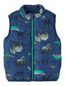 Nmmmylane Insignia Blauw Vest